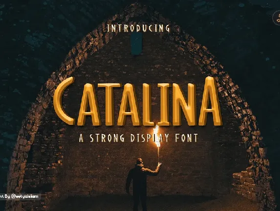 Catalina Display font