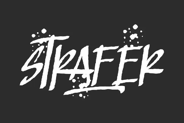 Strafer Demo font