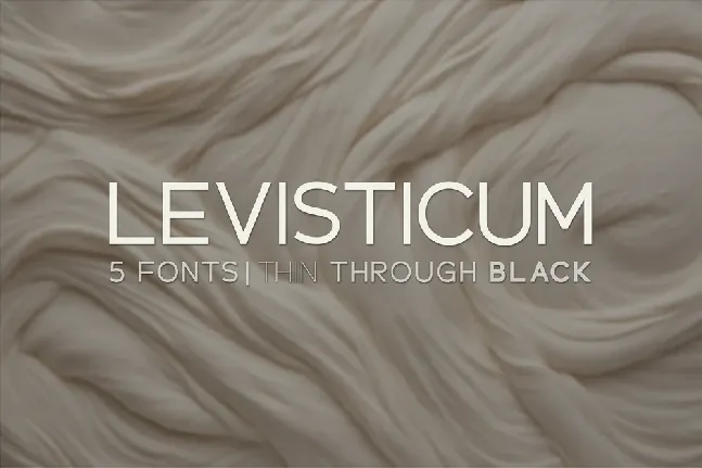 Levisticum font