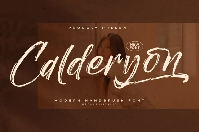 Calderyon font