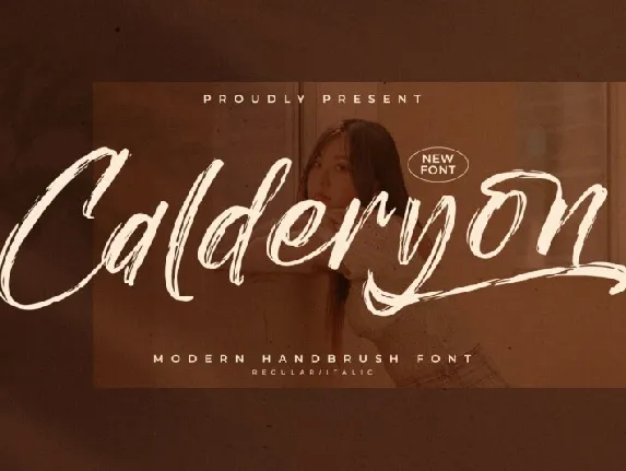 Calderyon font