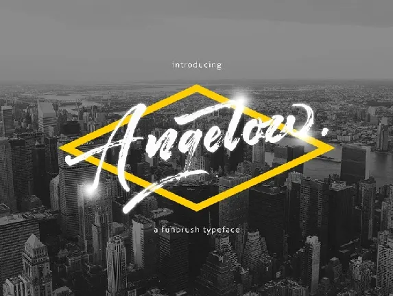 Angelow Typeface font