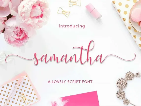 Samantha font