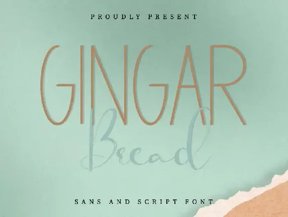 Gingar Bread Demo font