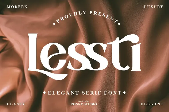 Lessti font