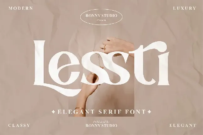 Lessti font