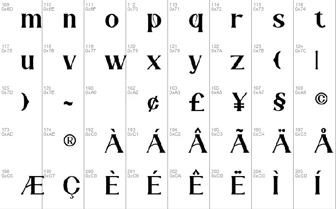 Lessti font