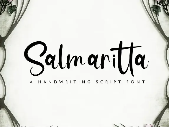 Salmaritta Demo font