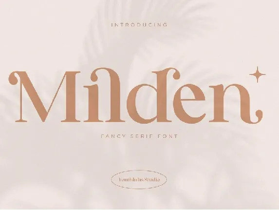 Milden font