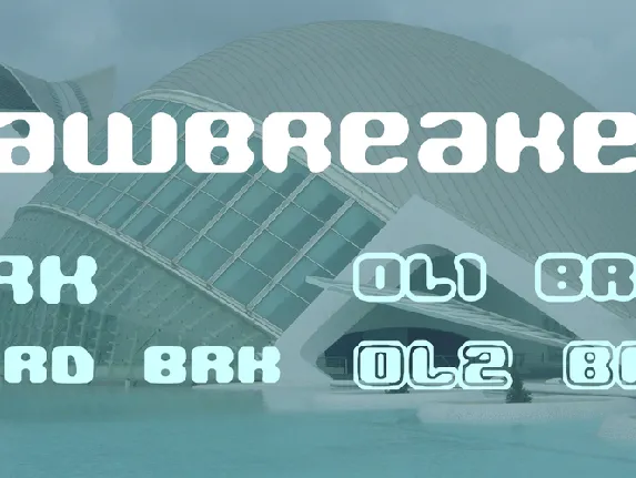 Jawbreaker font