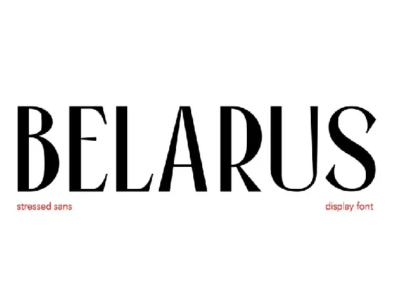 Belarus font