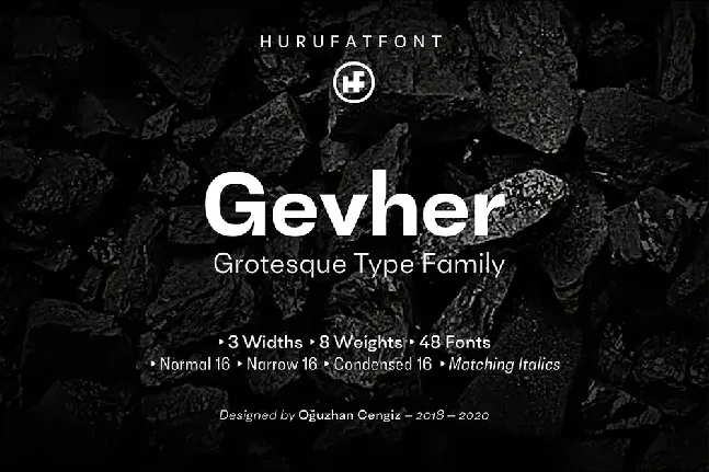 Gevher Family font