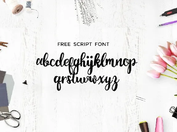 Monogram Script Free font