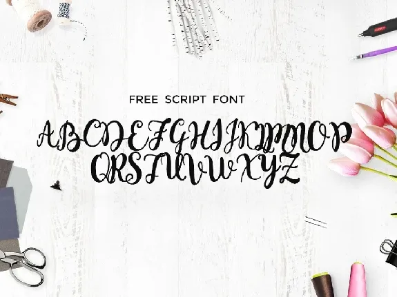 Monogram Script Free font