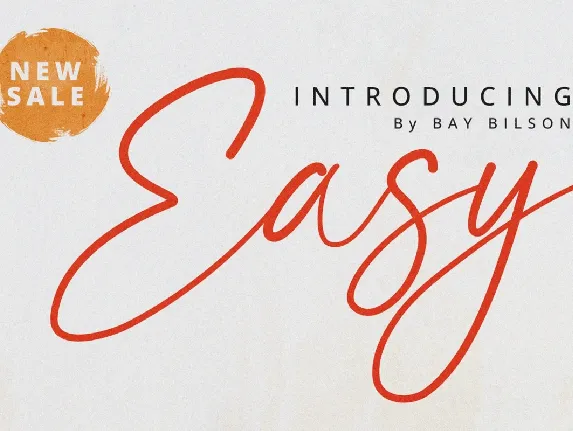 Easy font