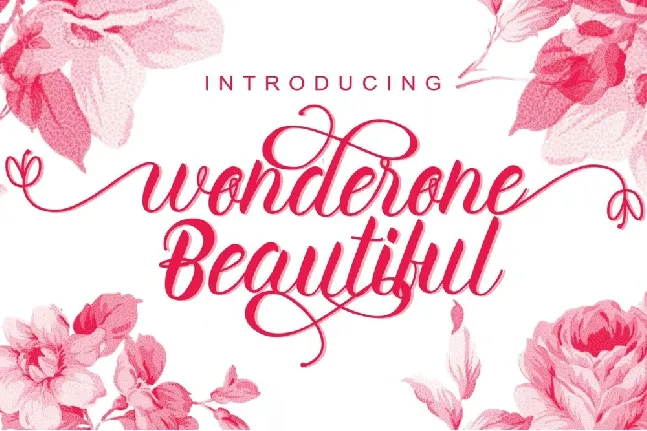 Wonderone font