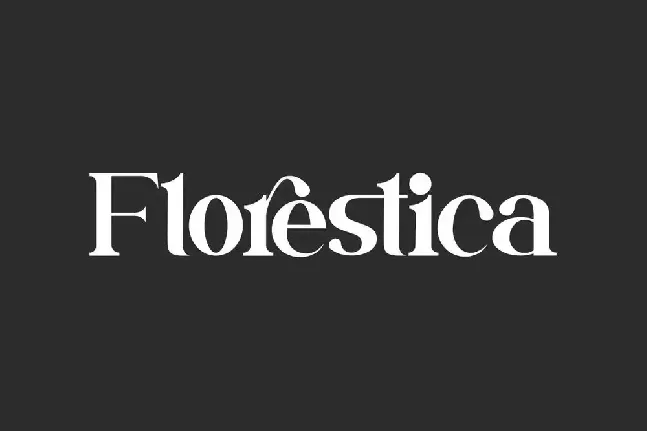 Florestica Demo font