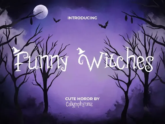 Funny Witches font