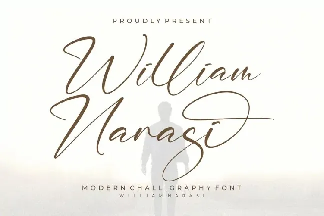 William Narasi font