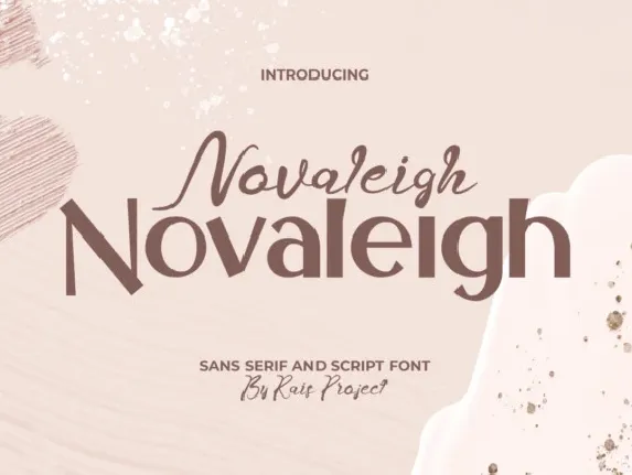 Novaleigh font