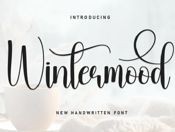 Wintermood Script font