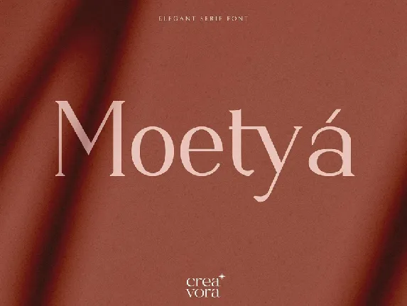 Moetya font