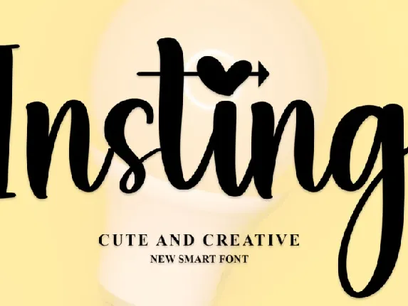 Insting font