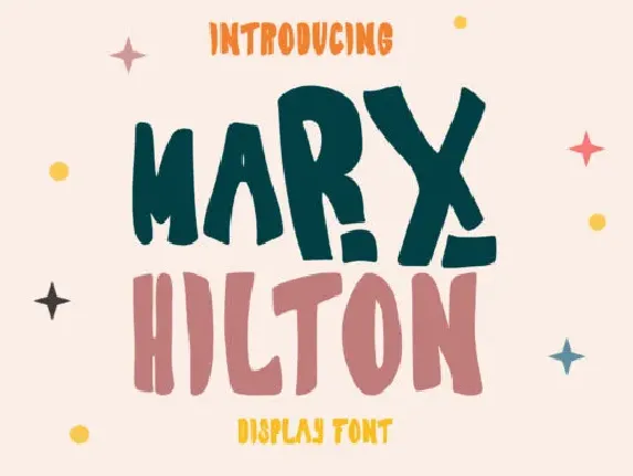 Marx Hilton font