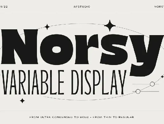 Norsy font