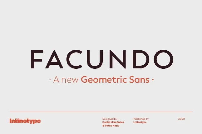 Facundo Family font