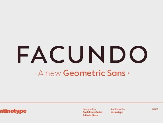 Facundo Family font