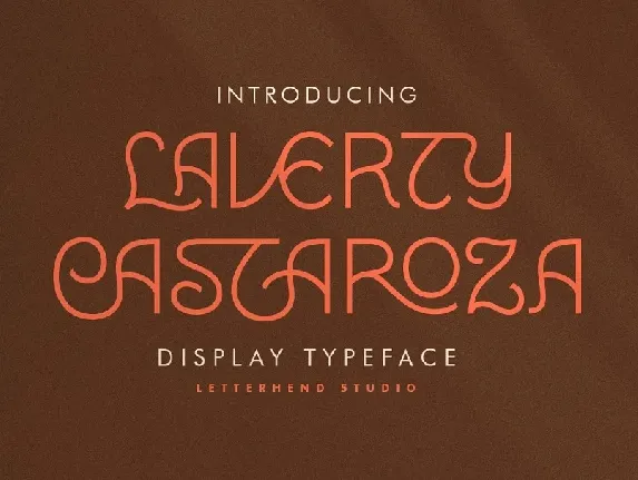 Laverty Castaroza font