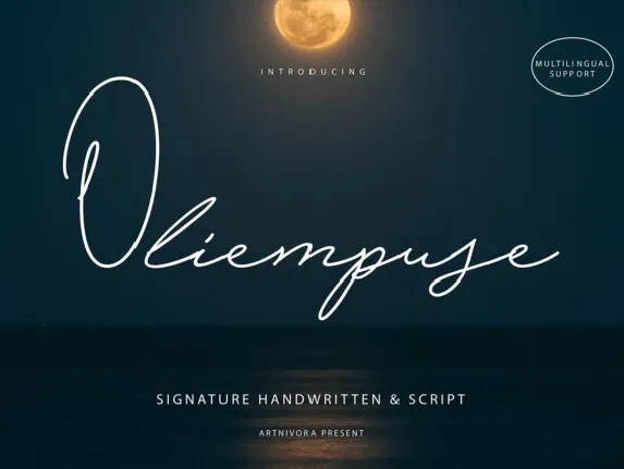 Oliempuse font