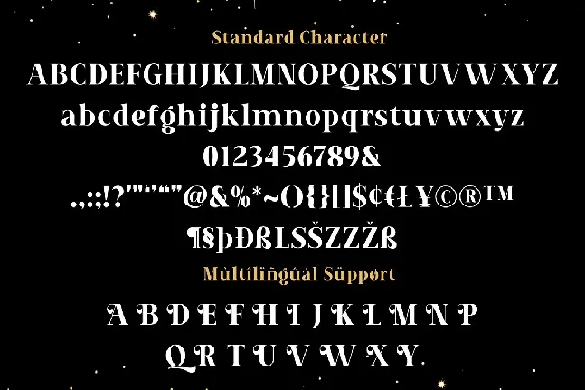 New Year font