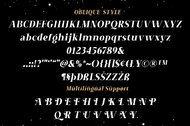 New Year font