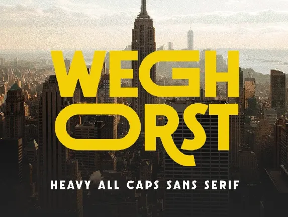 Weghorst font