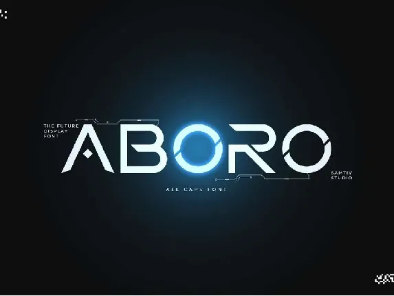 Aboro font