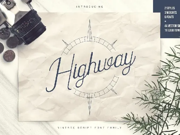 Highway font