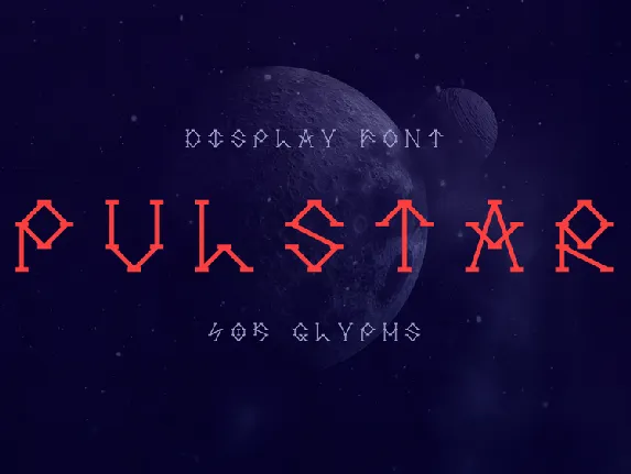 Pulstar font