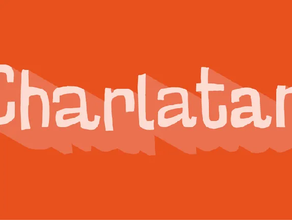 Charlatan DEMO font