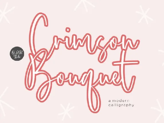 Crimsot Bouquet font