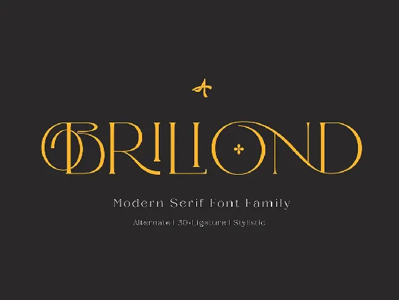 Briliond font