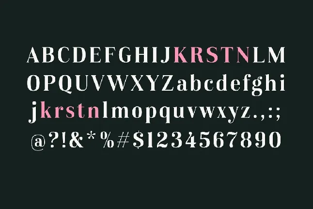 Karsten font