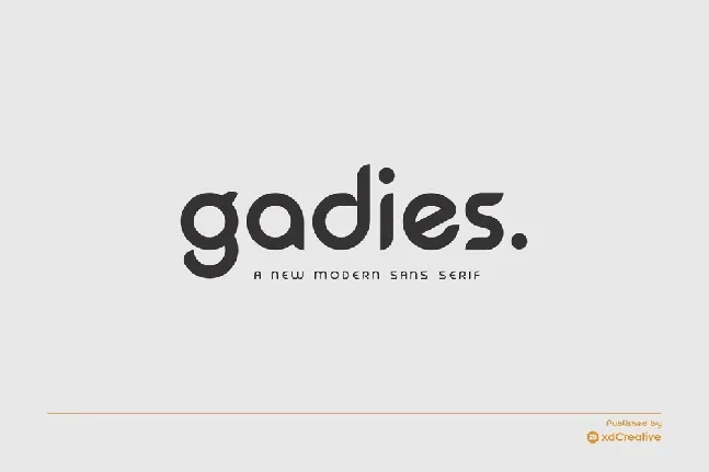 Gadies font