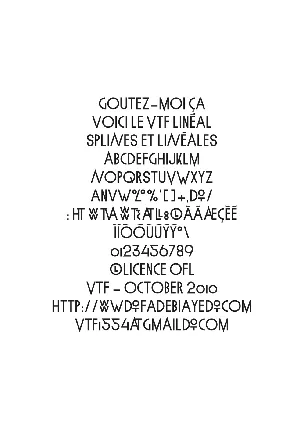 Lineal font