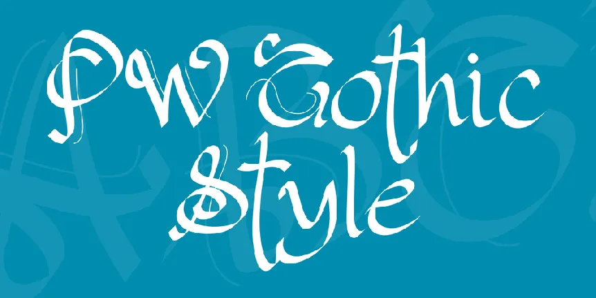 PW Gothic Style font