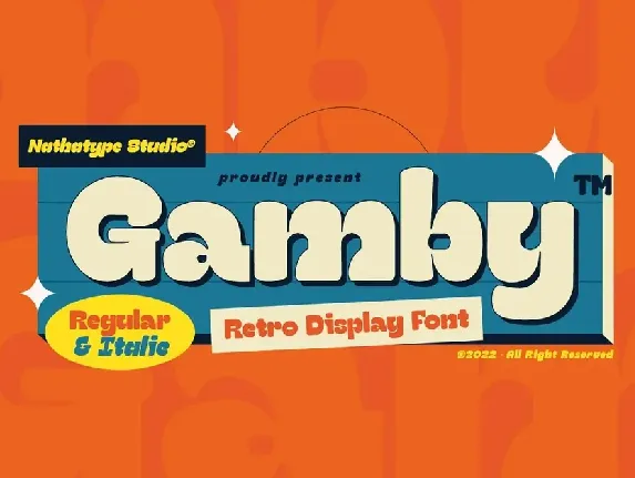 Gamby font