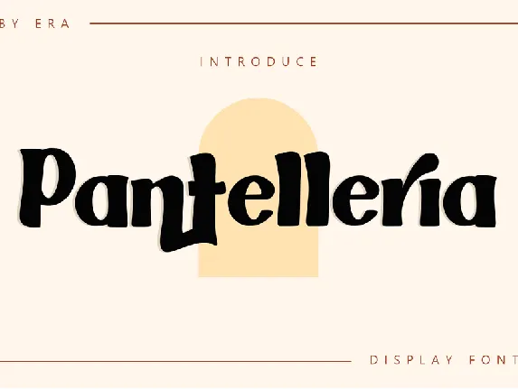 Pantelleria font