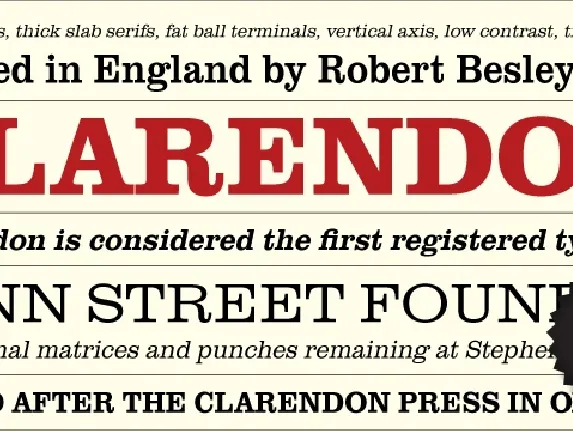 Clarendon Free font