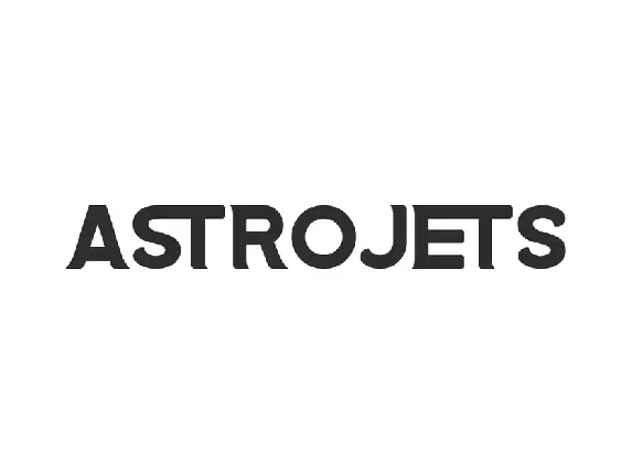 Astrojets font